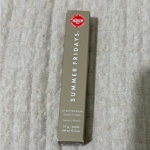 Summer Fridays Lip Butter Balm Treatment for Hydration + Nourishing in Vanilla